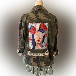 Camouflage Jean What I Got jacket